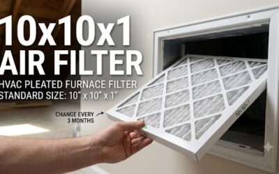 10x10x1 air filter: High-Performance HVAC Protection