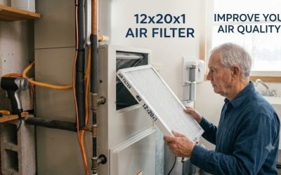 12x20x1 air filter: High-efficiency home air cleaning
