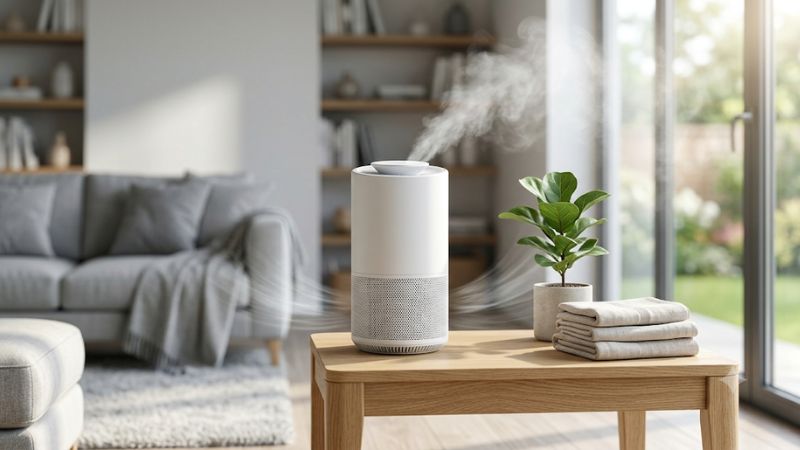 Air purifier and humidifier