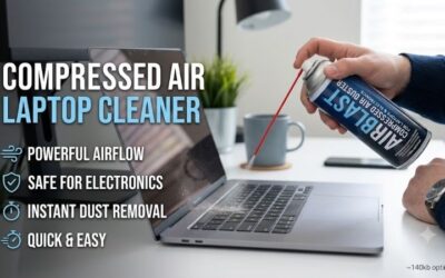 Compressed air laptop cleaner: How to safely clean now