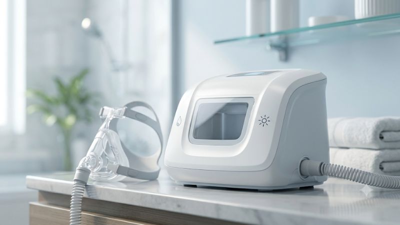 Cpap cleaner machine