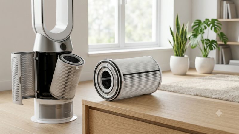 Dyson air purifier filter replacement