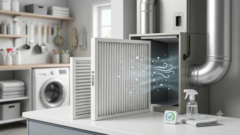 Furnace filters merv 8