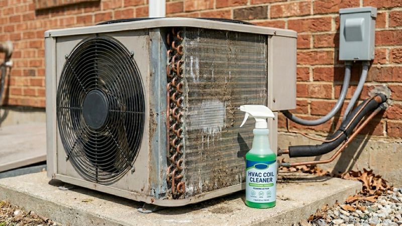 Hvac coil cleaner