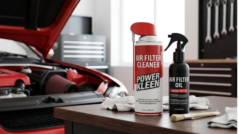 K and n air filter cleaner