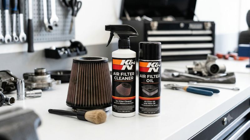 K N Air Filter Cleaning