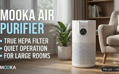 Mooka air purifier review: Compact design, huge impact