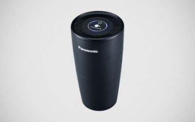 Portable air cleaner for easy air quality improvement