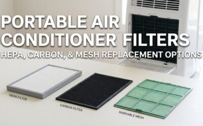 Portable air conditioner filters: Improve Cooling Power