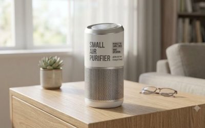 Small air purifier for compact spaces and cleaner air