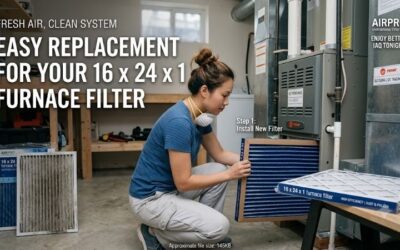 16 x 24 x 1 furnace filter: High efficiency air cleaning