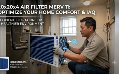 20x20x4 air filter merv 11: Upgrade your home air today