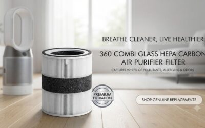 360 combi glass HEPA carbon air purifier filter guide
