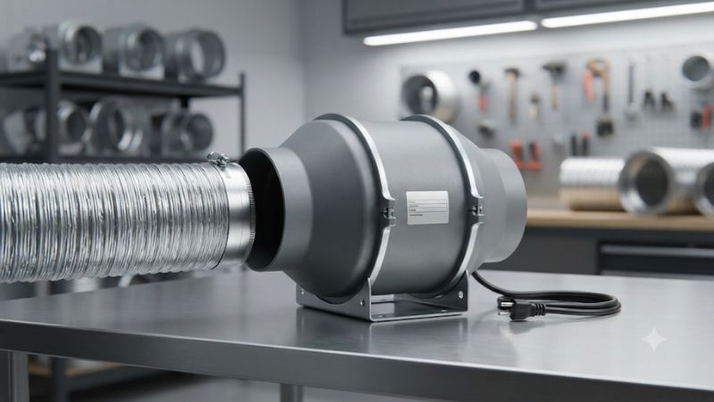 8 inch inline duct fan