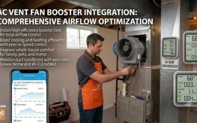 Ac vent fan booster: Improve airflow in every room now