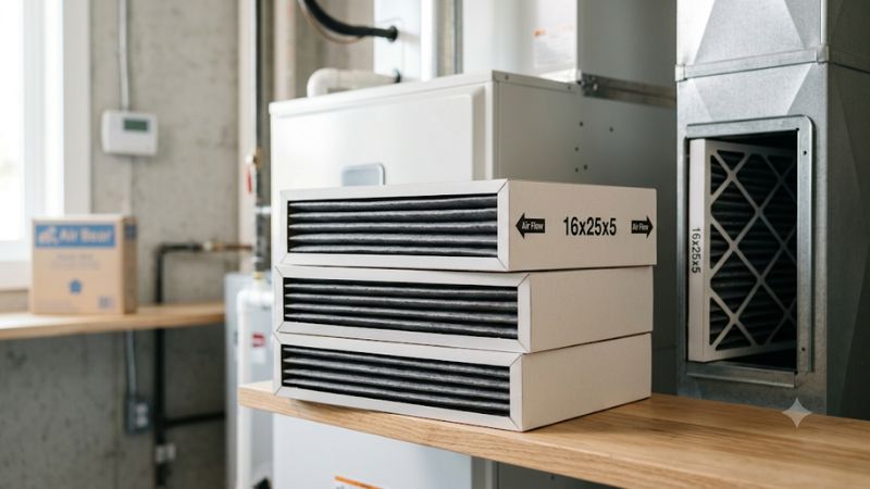 Air bear filters 16x25x5