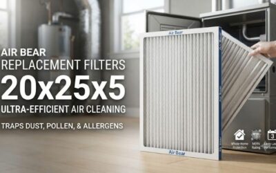 Air bear filters 20x25x5: Premium HVAC air filtration