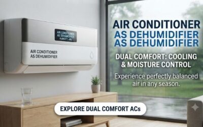 Air conditioner as dehumidifier: Efficient moisture tips