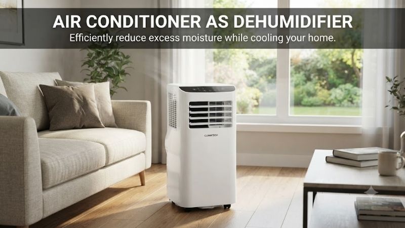 air conditioner as dehumidifier