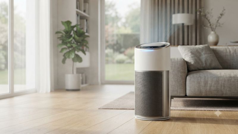 Air purifier and ioniser
