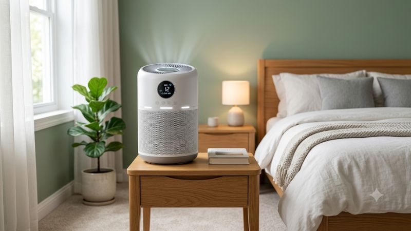 Air purifier for bedroom