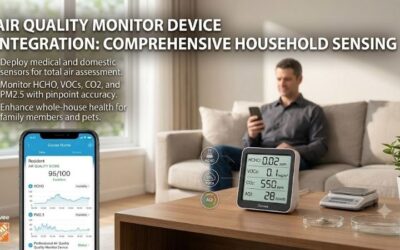 Air quality monitor device: Track your home environment