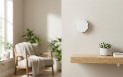Airthings wave mini air quality monitor: superb vital unit