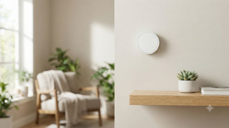 Airthings wave mini air quality monitor