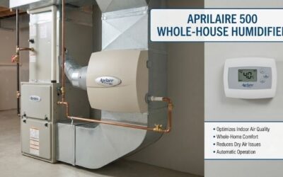 Aprilaire 500 whole house humidifier: Optimal air care