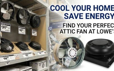 Attic fan at Lowe’s: Best ventilation solutions for home
