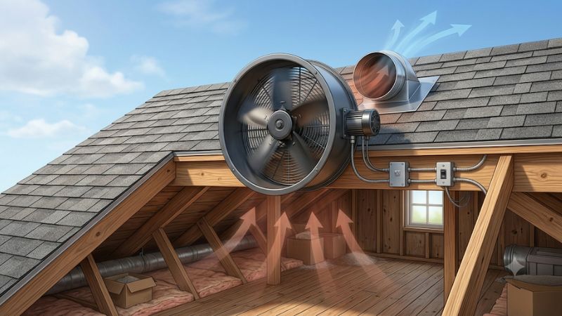 Attic fan