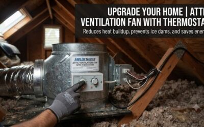 Attic ventilation fan with thermostat: Energy Efficiency