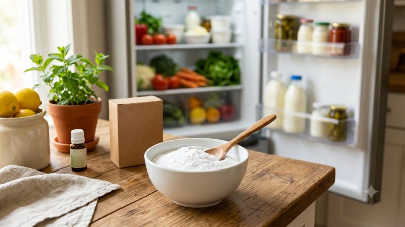 Baking soda deodorizer