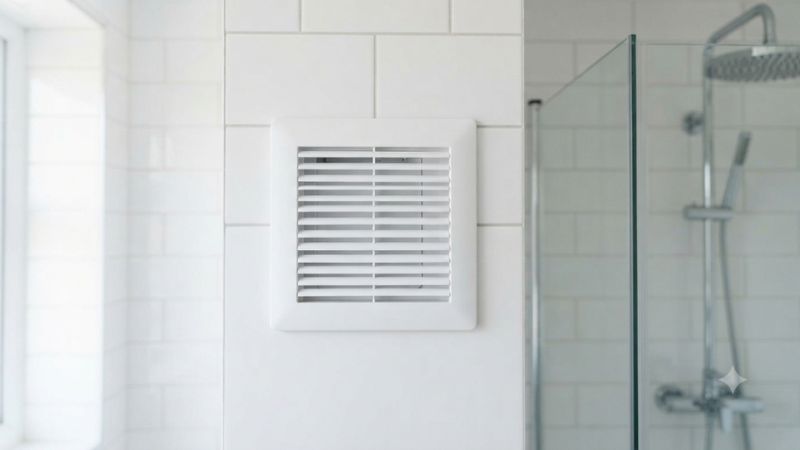 Bathroom air vent cover
