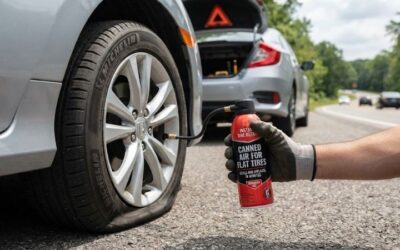 Canned air for flat tires: Emergency solutions for you