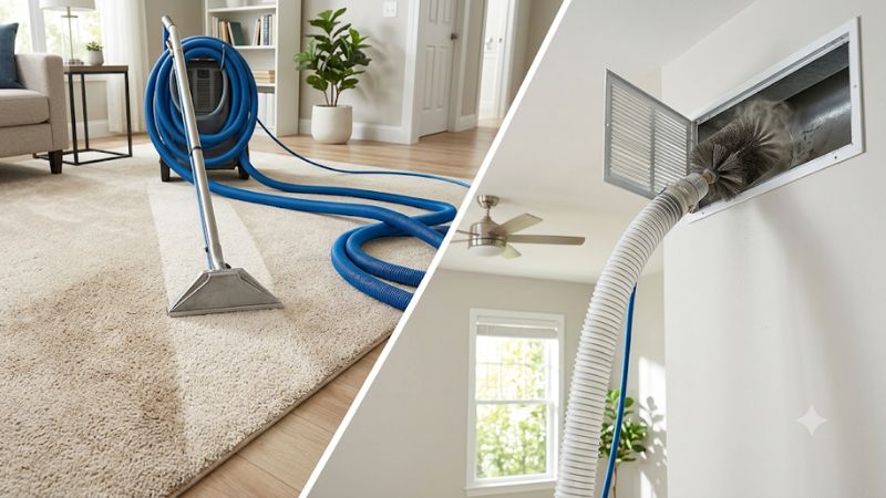 Carpet and air duct cleaning