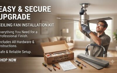 Ceiling fan installation kit: Essential tools for DIY