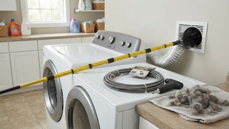 Clothes Dryer Vent Cleaning Kit