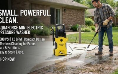 Compact electric pressure washer: Powerful, small tools