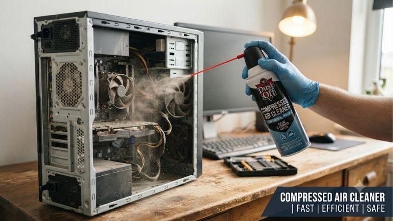 Compressed air cleaner: Essential for Your Electronics