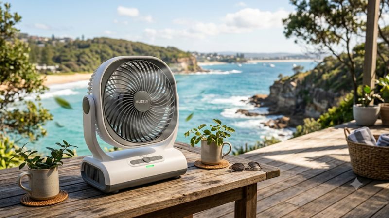 Cordless portable fan