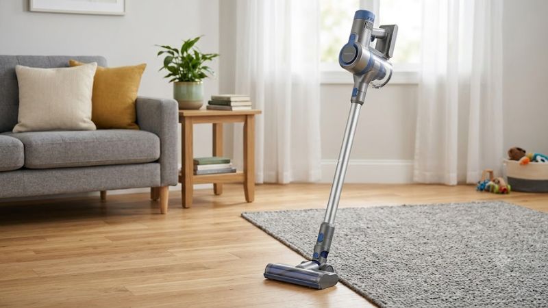 Cordless stick vacuum cleaner