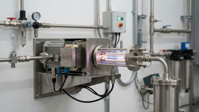 Corona discharge ozone generator