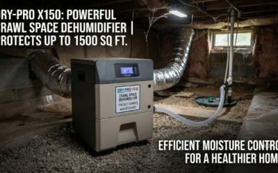 Crawl space dehumidifier 1500 sq ft: Dry home solution