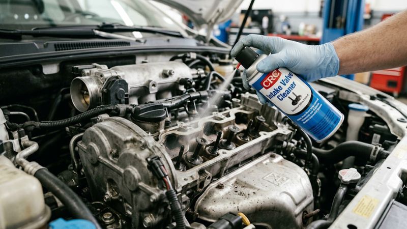 Crc intake valve cleaner