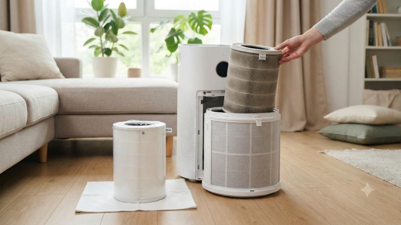 Cuckoo air purifier filter replacement