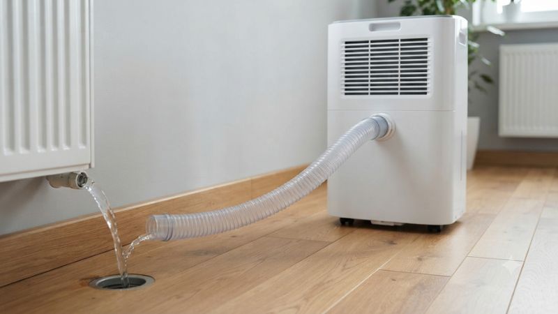 Dehumidifier drainage hose