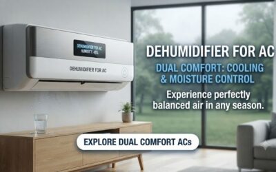 Dehumidifier for AC: Why dual moisture control matters