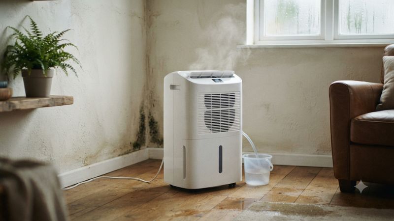 Dehumidifier for mould