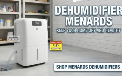 Dehumidifier Menards: Top rated models for home drying